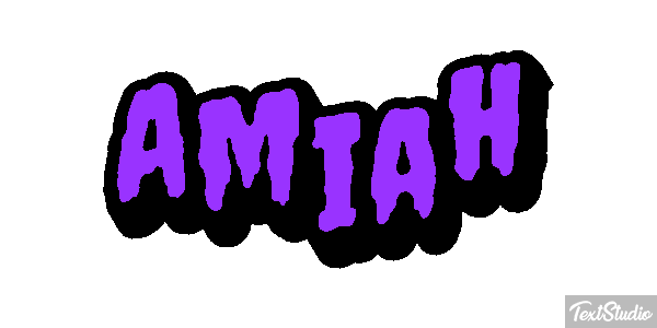 Amiah Text effect
