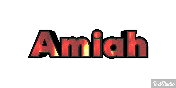 Amiah Text effect