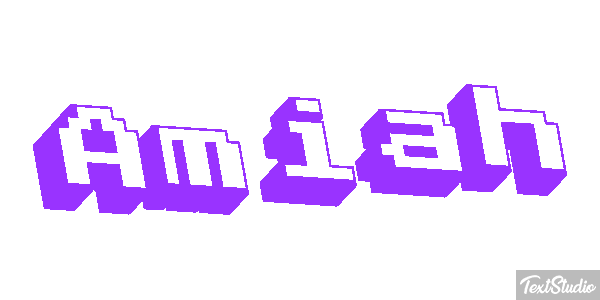 Amiah Text effect