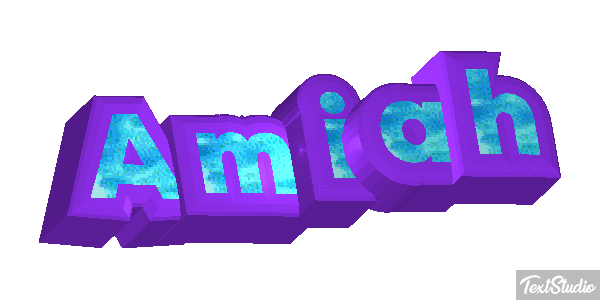 Amiah Text effect