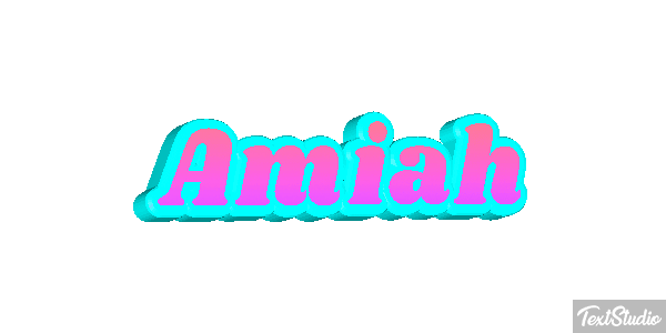 Amiah Text effect