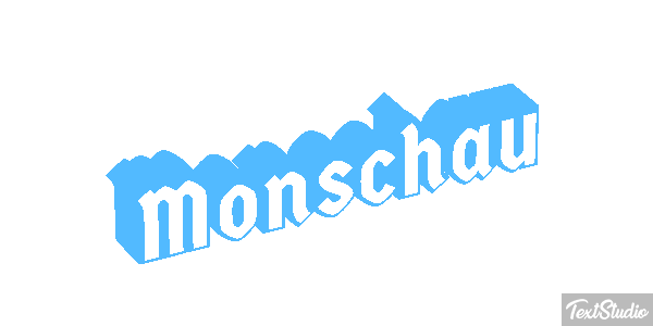 Monschau Efekt tekstowy