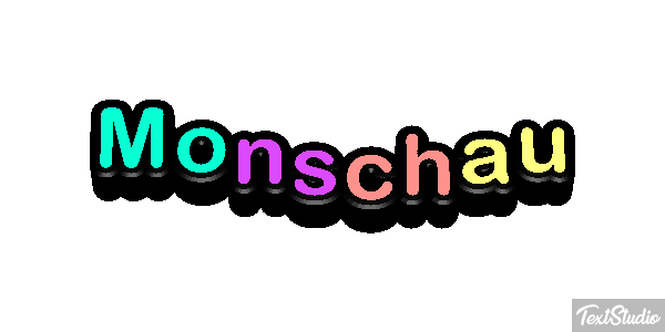 Monschau Efekt tekstowy
