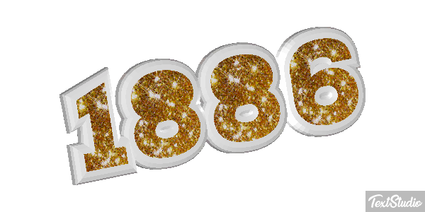 1886 Text effect