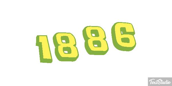 1886 Text effect