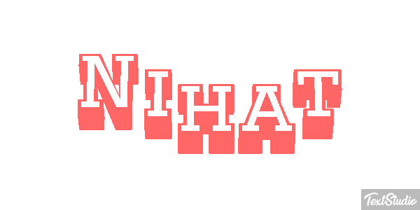 Nihat テキスト効果