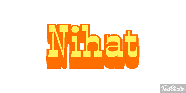 Nihat テキスト効果