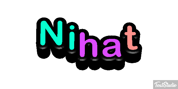 Nihat テキスト効果