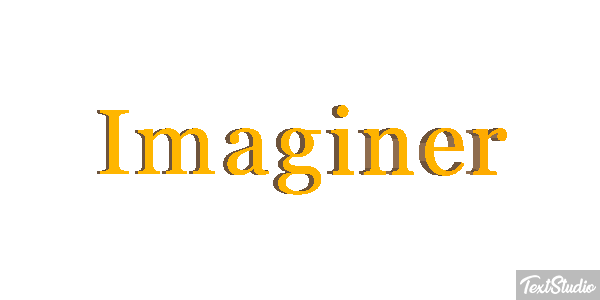 Imaginer Effet de texte