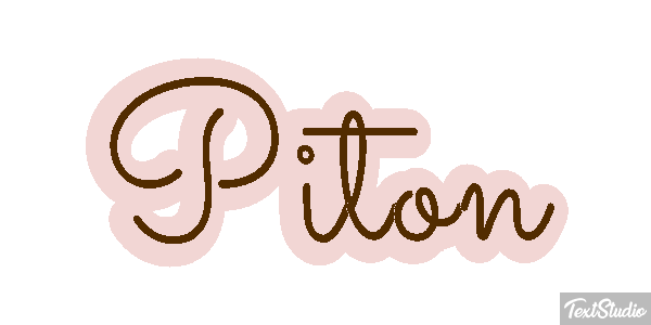 Pitón Efecto de texto