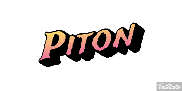 Pitón Efecto de texto
