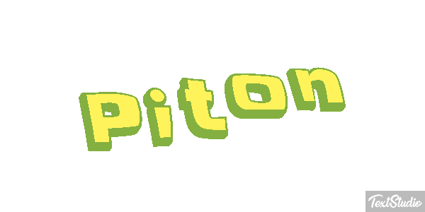 Pitón Efecto de texto