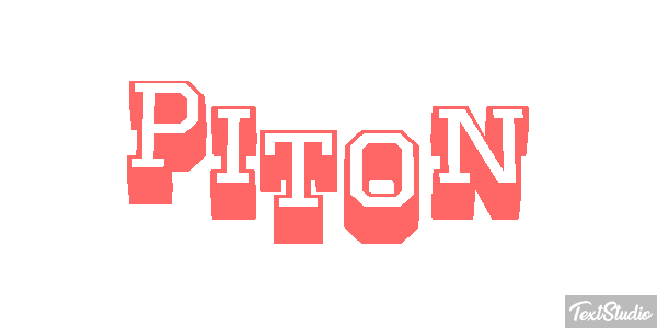 Pitón Efecto de texto