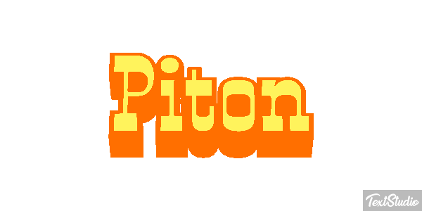 Pitón Efecto de texto