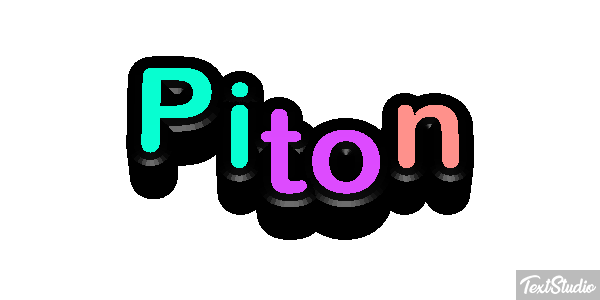 Pitón Efecto de texto