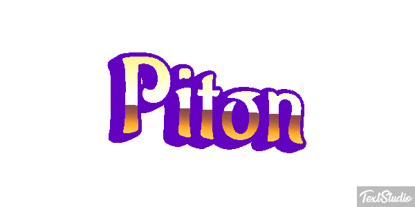 Pitón Efecto de texto