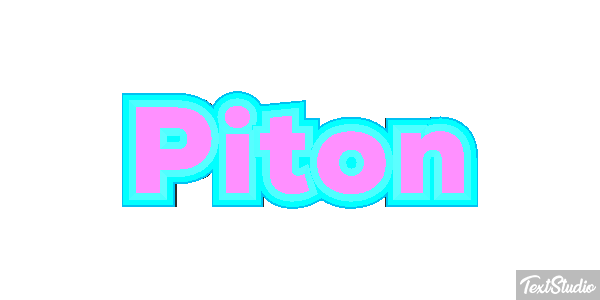 Pitón Efecto de texto