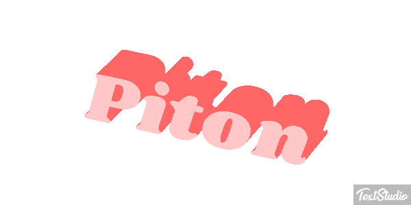 Pitón Efecto de texto