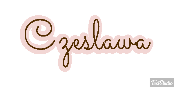 Czesława Texteffekt