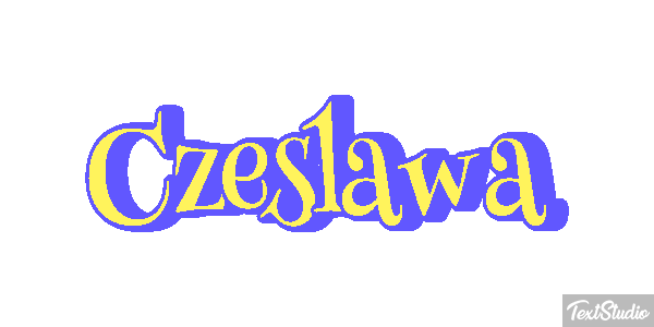 Czesława Texteffekt