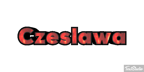 Czesława Texteffekt