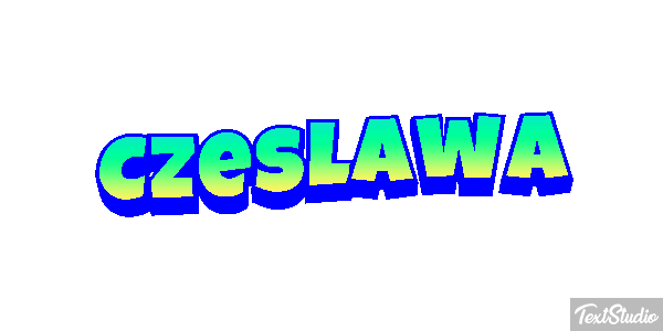Czesława Texteffekt