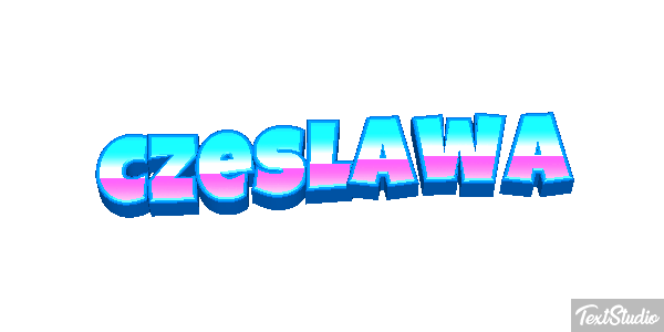 Czesława Texteffekt