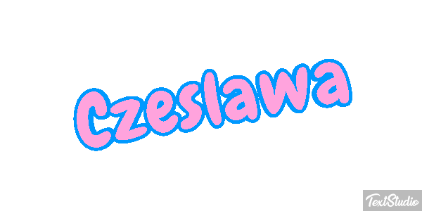 Czesława Texteffekt