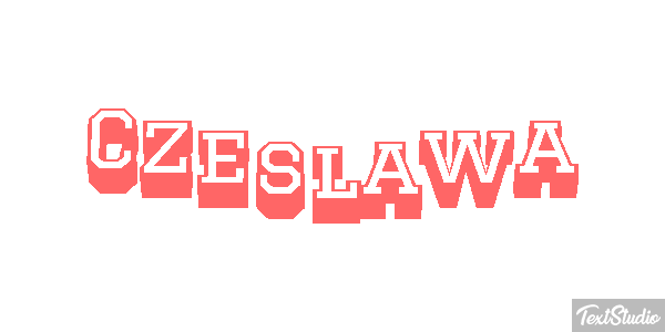 Czesława Texteffekt