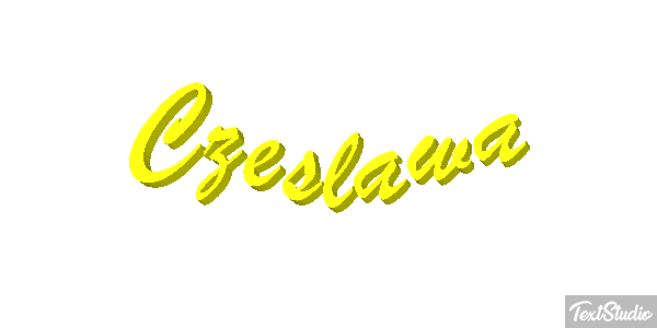 Czesława Texteffekt