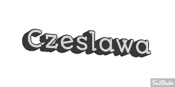 Czesława Texteffekt