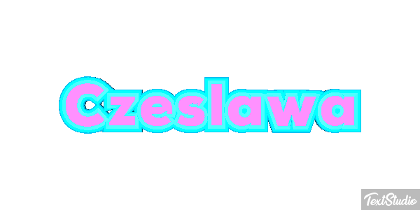 Czesława Texteffekt