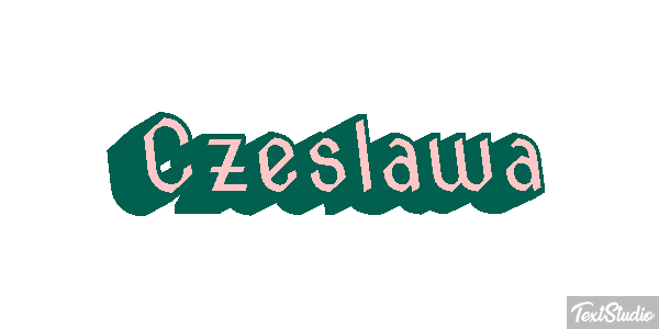 Czesława Texteffekt