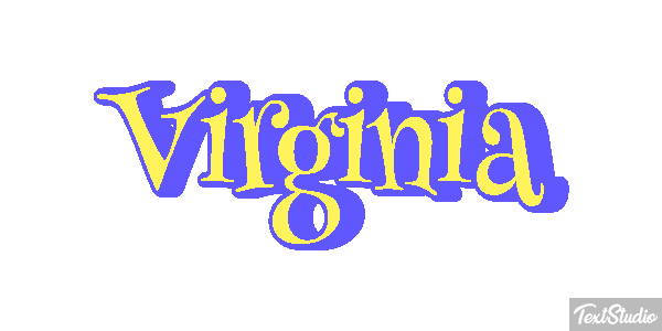 Virginia Text effect