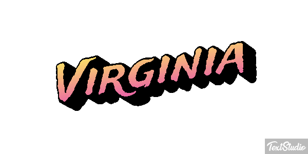 Virginia Text effect
