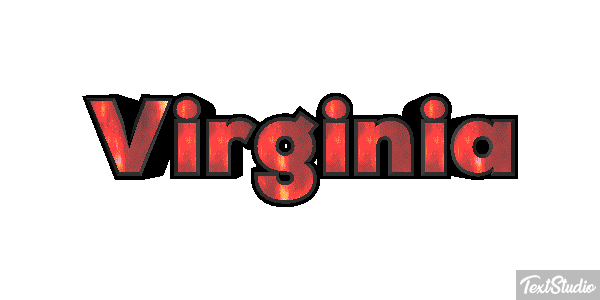 Virginia Text effect