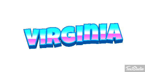 Virginia Text effect