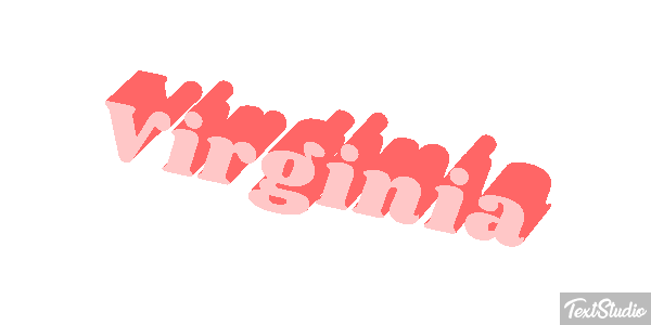 Virginia Text effect
