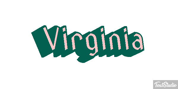 Virginia Text effect