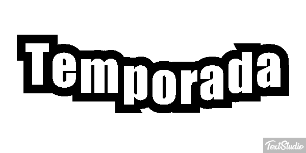 Temporada Efecto de texto