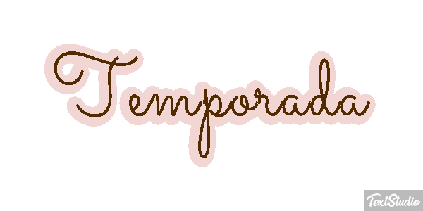 Temporada Efecto de texto
