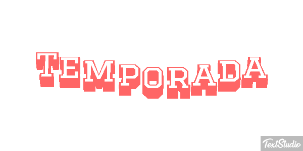 Temporada Efecto de texto