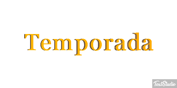 Temporada Efecto de texto