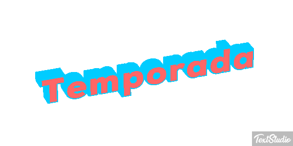 Temporada Efecto de texto