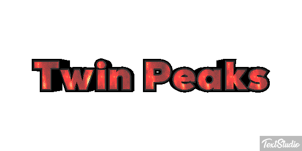 Twin Peaks Efeito do texto
