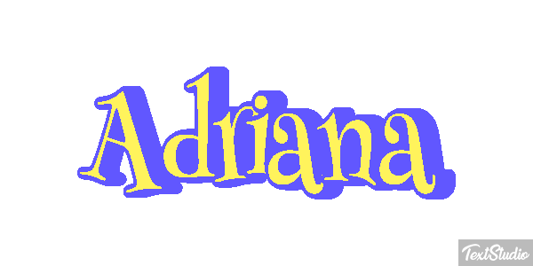 Adriana Text effect