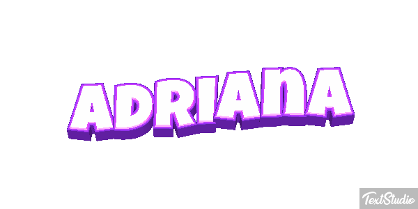 Adriana Text effect