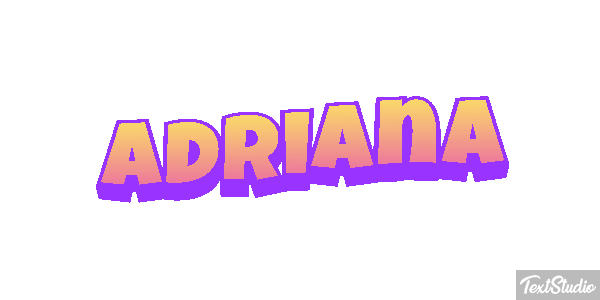 Adriana Text effect