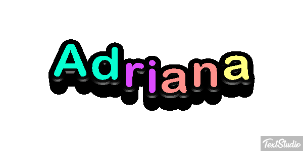Adriana Text effect
