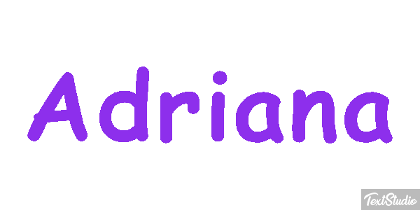Adriana Text effect